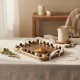 Wooden Tray Set 3 Pcs